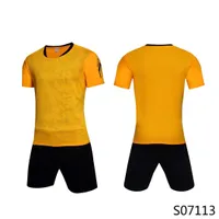 Mannen Volwassen Voetbal Jersey Korte Mouw Voetbal Shirts Voetbaluniformen SHIRT + Shorts Aangepaste gepersonaliseerde gestikte teamnaam Nummer --S070108-6