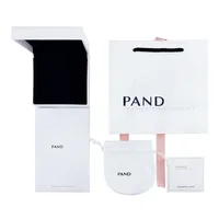 Mode presentförpackning Presentförpackningspåse Passar Pandora Ring Örhängen Halsband Armband
