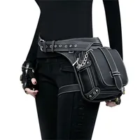 Steam Punk Waist Leg Hip Belt Banana Bag Bage Outdoor Counter Bag Mobile Heal Bag Fanny Packs for Women Cyberpunk 220712