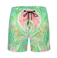 Short di fiori verdi maschili maschili Streetwear Summer Streetwear Shights Board Shorts M-3XL