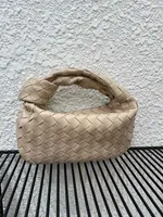 Women Luxurys Designers jodie Bags leather Handbags Women&#039;s soft Woven handbag Tote Clutch Purses Braided underarm bag