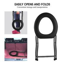 Elderly Commode Chair Portable Toilet Shower Chair Foldable Pregnant Woman Potty Stool Baby Toilet Training Seat Outdoor Fishing L268u