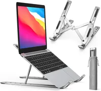 Portable Laptop tand Aluminum Notebook Support Computer Bracket Macbook Air Pro Holder Accessories Foldable Lap Top Base For Pc