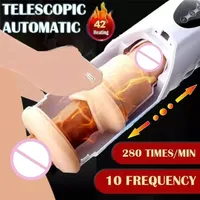 Fully Automatic Male Masturbator Cup Ejaculation Realistic Powerful Auto Sucking Channel Real Vagina Toys for Men 220812