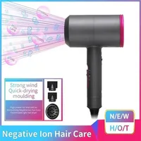 Epacket 1800W Ionic Hair Dryer Technology Thermostatic Model 3 Speed 3 Nozzles /Cold For Home Hair Salon Travel203j315D281g225E305206B