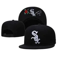 Ny 2022 märke Chicago Baseball Cap Snapback Letter Sox Unisex Cotton Embroidery Dad Hats Män kvinnor Trucker Casquette Gorra2848