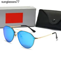 Net red same light fashion trend Polarized driving travel sunglasses With box