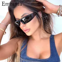 Solglas￶gon Emosnia Steampunk Sport Men Goggle Trend Women Y2K Mirror Sun Glasses Punk Shades glas￶gon utomhusglas￶gon UV400Sunglasses