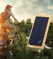Solar Mah Power Bank große Kapazität Ultra dünn MM mit LED Light External Solar Charger Travel Power Bank für Smartphone J220531