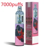 Randm Tornado 7000 Puff Ableble Vape Pen E -cigaretten mit Airfl W Controsl 20 Bunte RGB blinkt