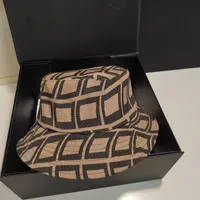 디자이너 버킷 모자 클래식 편지 인쇄 여름 선 바이저 모자 패션 모자 남녀 야외 모자