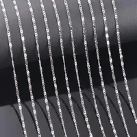 Hangende kettingen 1 pc breedte 1,5 mm roestvrij staal kleine kleine reliëf ketting armband mode sieraden ontwerp voor dames enkelband