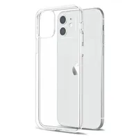 Soft TPU Clear Telefle Case na iPhone 14 13 12 11 Pro Max Xs XS XR 8 7 6 Plus Tylna okładka Przezroczysta silikonowa obudowa silikonowa