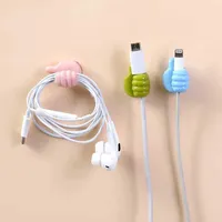 Multifunctional thumb wire fixed wire organizer wall hook strong non-marking punch-free storage clip Inventory Wholesale