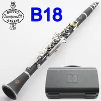 New MFC Professional Bb Clarinet B10 B12 B16 B18 Bakelite Clarinets Nickel Silver Key Case Mouthpiece Reeds