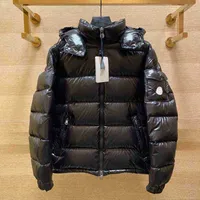 Monclair Designer Buffer Jackets Parkas Luxury Monclair Classic Winter Men Women Down Fashion Hat Pattern Print Coats Outdoor Dark Darm Dant