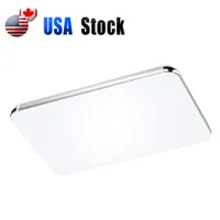 36W 3 Color Dimmable LED Ceiling Light Flush Mount Square LED Panel Lamp Fixture for Kitchen, Hallway, Bathroom, Office, Stairwell 1800 Lumen, No Flicker CRESTECH888