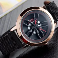 Orologi da polso 2022 rotazione uomini creativi sport orologi per orologi da polso in acciaio inossidabile magnetico alla moda orologio maschile relogio maschilino