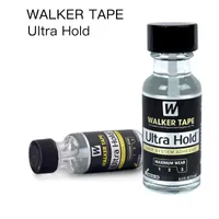 ウォーカーテープウルトラホールドウィッグ接着剤防水ヘアジェルレースウィッグメンズツーピーシステム接着剤ブラシ