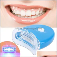 Diş beyazlatıcı ağız sağlığı güzellik diş diş aletleri soğuk ışık dişleri ev mavi ışıklar enstrüman damla teslimat 2021 3lh1o