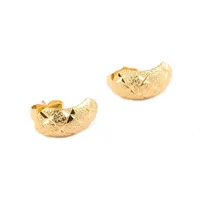 Nuovi orecchini etiopi per borchie africane per ragazze donne in oro oro in oro orori per ragazze gioielli255n