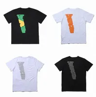 Fashion Men Vlon T-Shirts berühmte Designer Sommer T-Shirts Big V Hochqualität T-Shirts Hip Hop Mens Womens Kurzarm High Street Asian Size S-XL I2MX O58C#