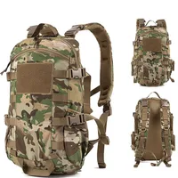 バックパックPavehawk Tactical Men Military Camouflage Assault Pack Outdoor 10L Molle Bag Hiking Rucksack Army School Boys