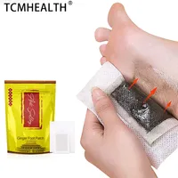 TCMHealth 30pcs Detox Patch Patch Treatment Pads Toxins Tossine Deep Cleansing Ginger Wormwood Relax Gwelling Relife Pain Feet Care