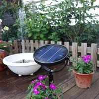 Luftpumpen Zubehör Set Solar Power Water Pumpe Tauchbürbisloser Premium -Premium -Brunnen für Pool lakeAire