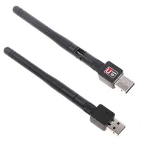 Bilgisayar Aksesuarları Mini 150 Mbps USB WIFI Kablosuz Adaptörler Ağ Ağ Kartı LAN Adaptörü 2DBI Anten ile Bilgisayar Accessorie Için