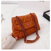 Cheap Purses 70% Off Super Chain bag women&#039;s European and American trend single shoulder minority soft leather necessary