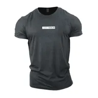 Męskie koszulki okrągłe szyję letni front 3D Digital Printing Sports Fashion Casual krótkie koszulka z krótkim rękawem
