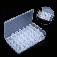 Storage Bags Slots 5D Diamond Painting Accessories Kits Plactic Nail Beads Boxes Embroidery Cross Stitch Case Home StorageStorage