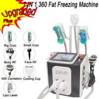 CRYO BODY LOST EQUITION CRYOLIPOLYSISS FAT BURNING THERAPY CRYTHERAPYSAPY LIPO LASER CAVITATION RF Slimming Beauty Machine