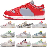 Off Authentic SB Low Lote 35 de 50 Collection Running Shoes University Red Blue Pine Green White Michigan Mujeres Sneakers Ven Dunksb Big Size 36-47 X531