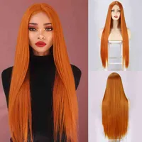 nxyウィッグヘア合成コスプレkookastyle wig long long long for women orange s耐熱性自然灰色のブロンド220225