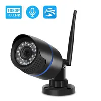 Hamrolte HD 1080P Yoosee Wifi Camera Bullet Outdoor Onvif Wireless Camera Audio Recording Motion Detection With SD Card Slot H0901204c