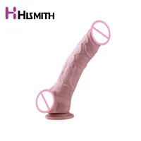 Hismith realistischer Dildo mit starker Saugnapf -Tasse Faloimitator Flexibler Penisspielzeug große intime Waren sexy Produkte für Frauen