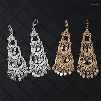 Leghielier Luxury Golden Nappel Drop Earrings for Women Fashion Banquet Jewelry 2022 French Hook Giftsdangle Odet22