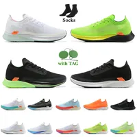 2022 Fashiom Zoomes Streakfly Proto Ranuns Shoes for Women Mens Photon Dust Black Green Blue Sliver Orange Outdoor Sports Trainersスニーカー