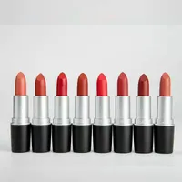 Brand Lipstick Matte Rouge A Levres Aluminum Tube Lustre 29 Colors Lipsticks with Series Number Russian Red Diva Stock Clearance Special Price