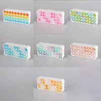 Dimple Fidget Toy Case Case Storage Box Push Sensory Squeeze Bubble Declessed Adys Toys Truge Rainbow Pendant Bage Gift Free Ups Free