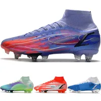 2021 CR7 MEGC Mens Soccer Saper Speed ​​Speed ​​Mercurial Superfly360 7 Elite FG Boots Football Boots Sancho Boys Grass Game Sports Sports Zapatos