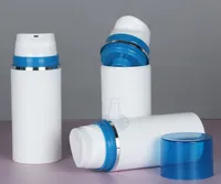 30ml-120ml Cosmetic Jar Plastic Cream Refillable Cans Vacuum Bottle Press Style Cream Jars Vials Airless Container