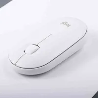 Pebble M Wireless Mouse Bluetooth DPI ghz silencieuse mince minuscule récepteur USB suivi accéléré Click Click J220523