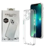 Space Clear Acryl Telefle Case dla iPhone'a 14 13 12 11 Pro Max XR XS x 8 7 Plus z wrażliwym niezależnym srebrnym przyciskiem galwanizowanym Pełna pokrywa ochrony aparatu