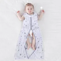 Receiving Blanket Neutral Blanket Cotton Zipper Sleeping Wrap Baby Wearable Bag Cartoon Swaddle Baby Receiving Blanket Boy Pack 220621