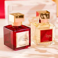 Promoción Perfumes Top Woman Man Rouge 540 Baccarat Perfume 70ml Extrait Eau de Parfum 2.4fl.Oz Maison Paris Unisex Fragance Longing olor a colonia Spray