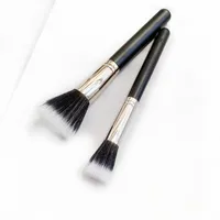 Duo Fibre Face Makeup Pantilling Brush 187/188 Grand / petit Multipurpose Lightweight Foundation Powder Foundation Blush Lightlighter BEAGLE326S