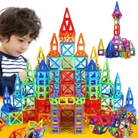 184pcs110pcs mini designer magnetico set di costruzione set di costruzioni edilizia giocattolo in plastica magnetici giocattoli educativi per bambini gif 220715